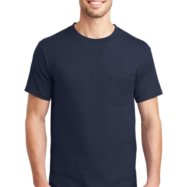 Beefy T ® 100% Cotton T Shirt with Pocket Thumbnail