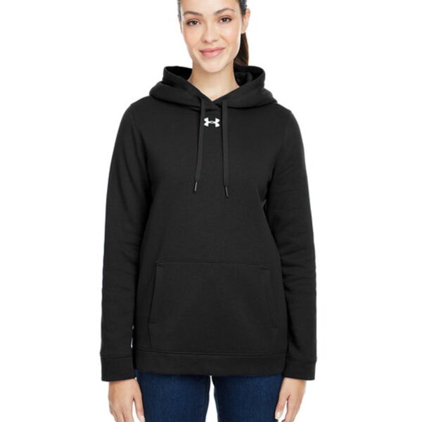 Under Armour Ladies' Hustle Pullover Hooded Sweatshirt Thumbnail