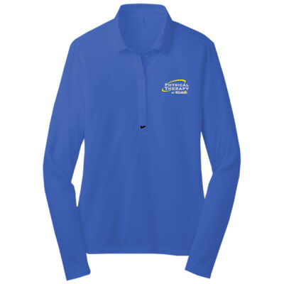 SLPT - Ladies Long Sleeve Dri FIT Stretch Tech Polo Thumbnail