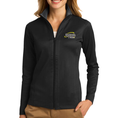 SLPT - Ladies Vertical Texture Full Zip Jacket Thumbnail