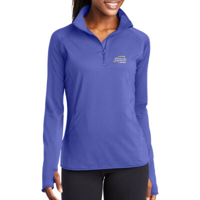 SLPT - Ladies Sport Wick ® Stretch 1/4 Zip Pullover Thumbnail