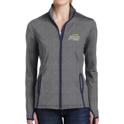 SLPT - Ladies Sport Wick ® Stretch Contrast Full Zip Jacket Thumbnail