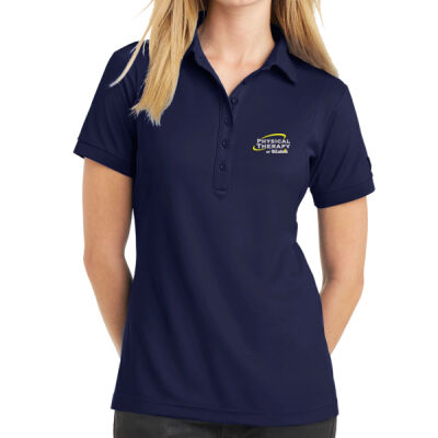 SLPT - Women's Fine Pique Blend Polo - Jewel Polo Thumbnail