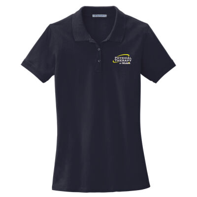 SLPT - Women's Fine Pique Blend Polo - Women's EZCotton ® Polo Thumbnail