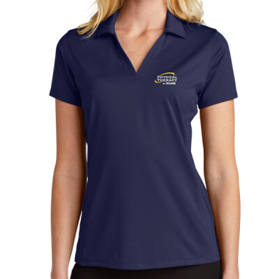 SLPT - Women's Fine Pique Blend Polo - Women's Performance Staff Polo Thumbnail