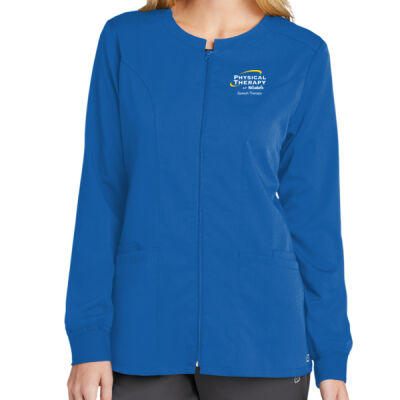 SLPT - Women's Premiere Flex Full Zip Scrub Jacket Thumbnail